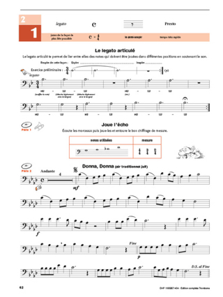 Ecouter Lire et Jouer - Méthode de trombone - Edition Complète